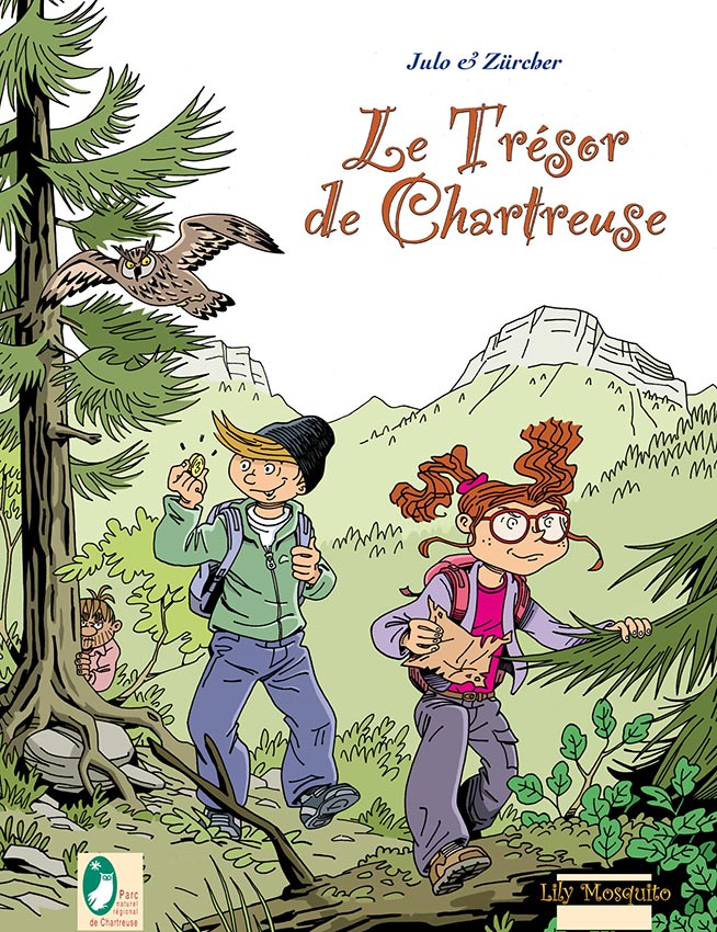 Parc Chartreuse, aventure, BD, bande dessinée, Meylie, Alex, hibou, aventure, humour