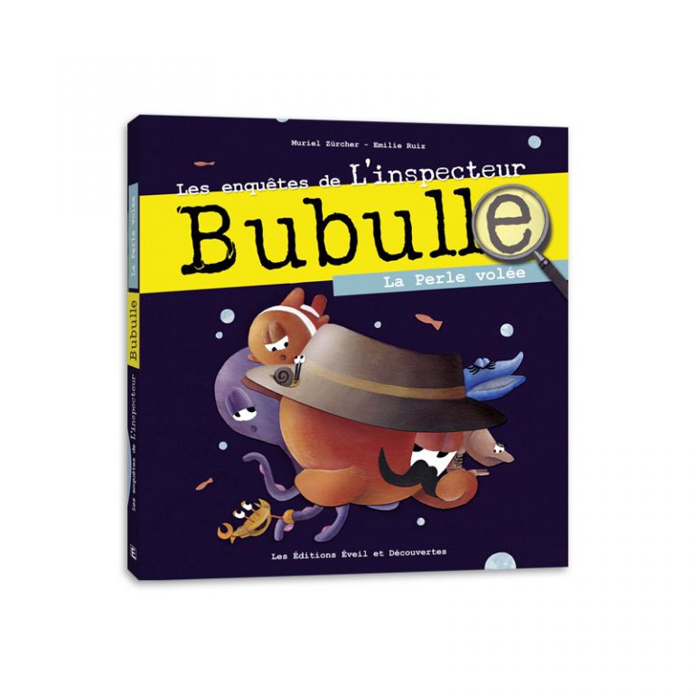 album policier, polar, bubulle, poisson, enquête, histoire, enfants, perle, vol, disparition