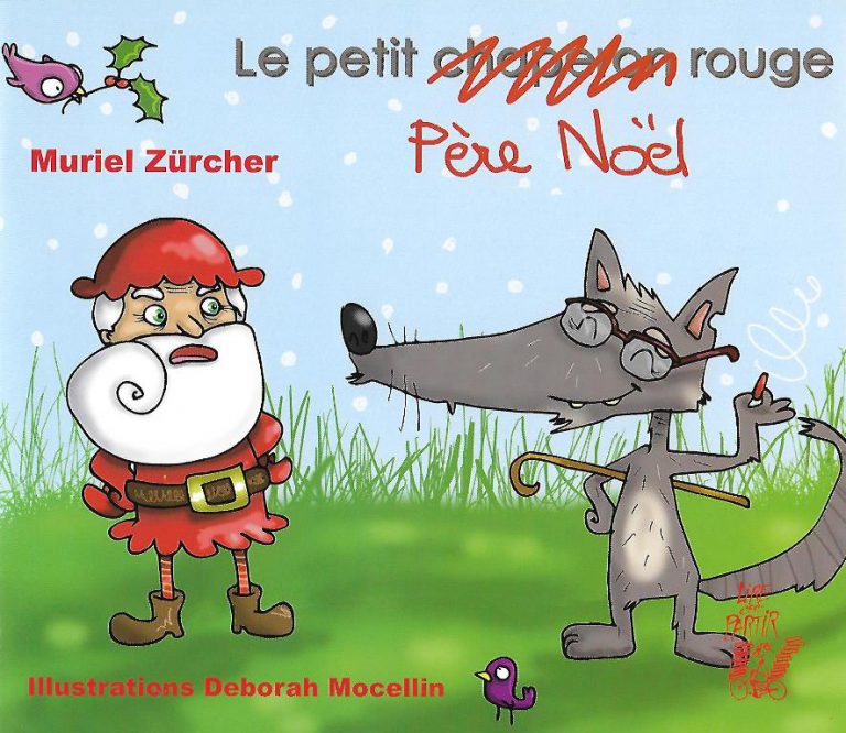 album, histoire du soir, noël, le petit chaperon rouge, humour, détournement de contes