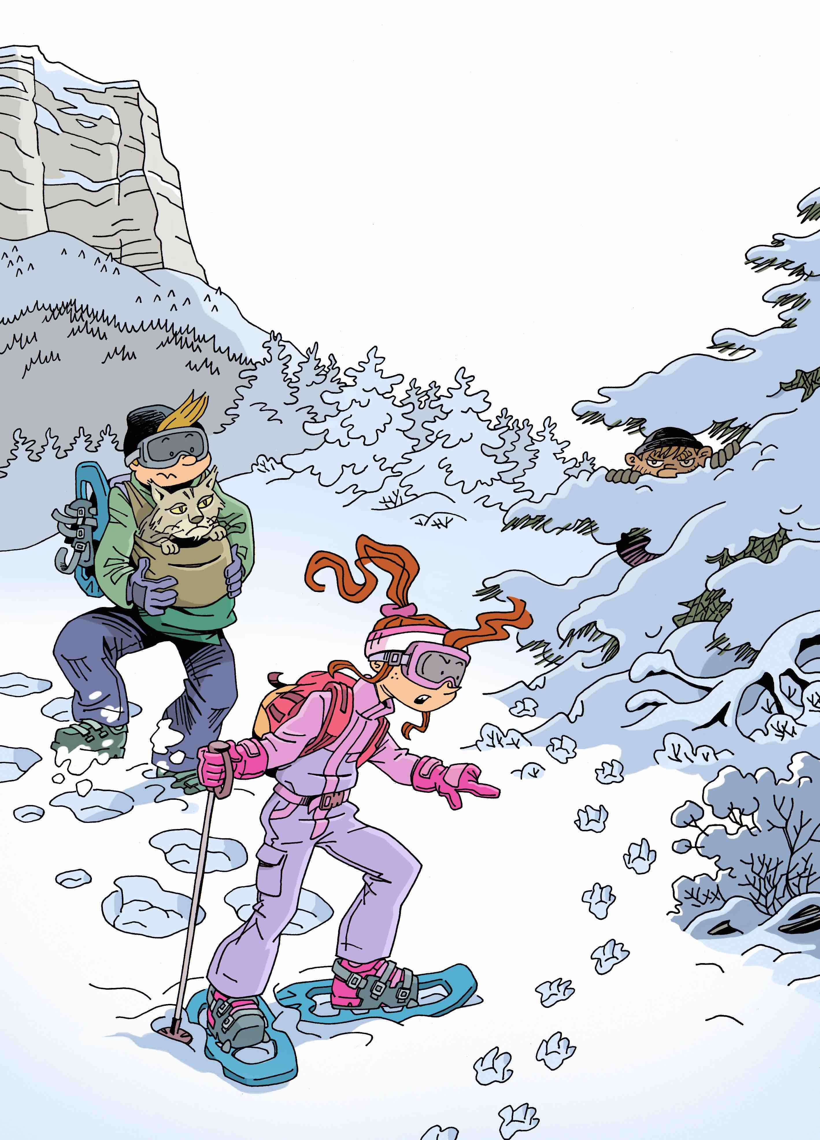 le trésor de chartreuse, menaces en chartreuse, Alex et Meylie, Nicolas Julo, Editions Mosquito, Muriel Zürcher, bande dessinée, Montagne, Chartreuse