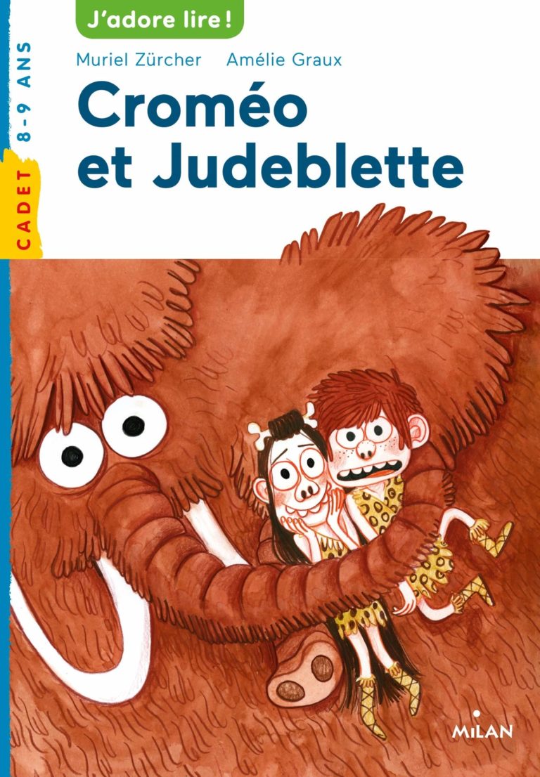 roman jeunesse roman enfant croméo et judeblette muriel zurcher amélie graux humour roman jeunesse drôle préhistoire