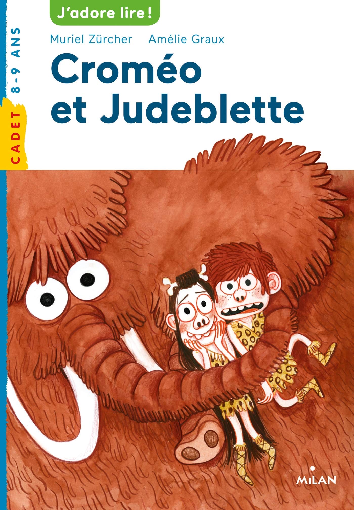 roman jeunesse roman enfant croméo et judeblette muriel zurcher amélie graux humour roman jeunesse drôle préhistoire